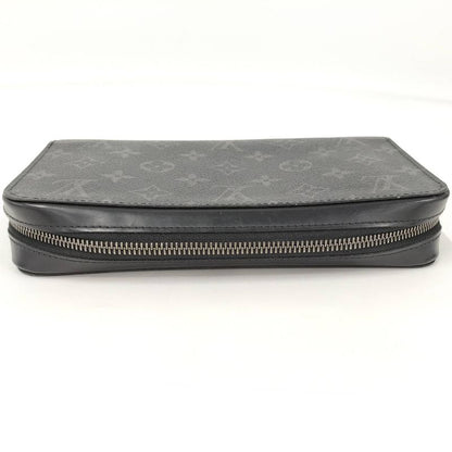 Louis Vuitton Round Zipper Long Wallet Zippy XL Monogram Eclipse M61698