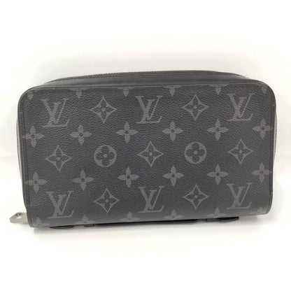 Louis Vuitton Round Zipper Long Wallet Zippy XL Monogram Eclipse M61698