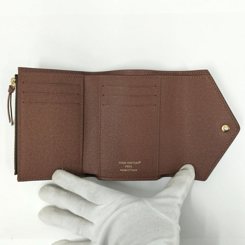Louis Vuitton Portefeuille Victorine Trifold Wallet Monogram M62472
