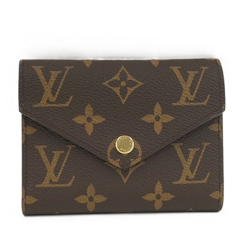 Louis Vuitton Portefeuille Victorine Trifold Wallet Monogram M62472