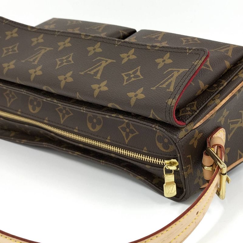Louis Vuitton Shoulder Bag Vivacite MM Monogram M51164