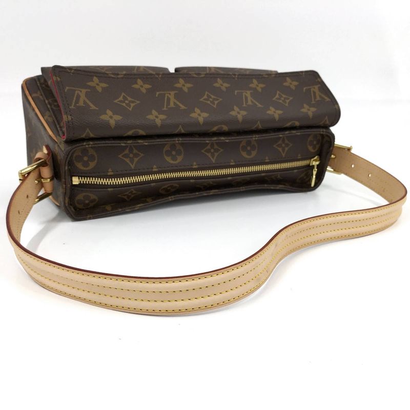 Louis Vuitton Shoulder Bag Vivacite MM Monogram M51164