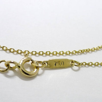 Tiffany & Co Necklace Cross 750yg 18k Yellow Gold Pt950 Yellow Gold Platinum