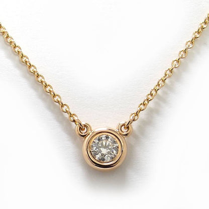 Tiffany & Co Necklace Visor Yard 750yg 18k Yellow Gold Yellow Gold Diamond