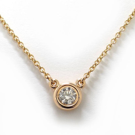 Tiffany & Co Necklace Visor Yard 750yg 18k Yellow Gold Yellow Gold Diamond
