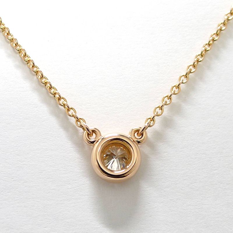 Tiffany & Co Necklace Visor Yard 750yg 18k Yellow Gold Yellow Gold Diamond