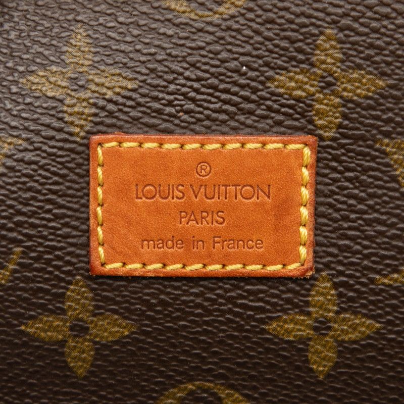 Louis Vuitton Monogram Saumur 35 Crossbody Shoulder Bag M42254 Brown PVC