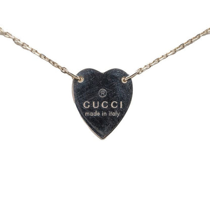 Gucci Trademark Heart Pendant Sv925 Silver Women's Gucci