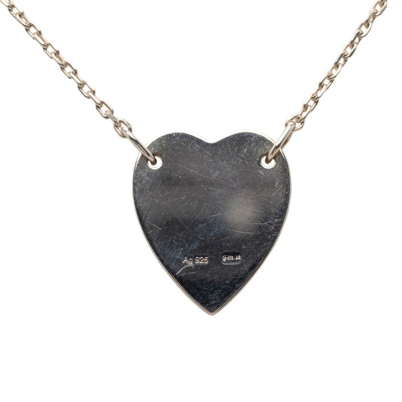 Gucci Trademark Heart Pendant Sv925 Silver Women's Gucci