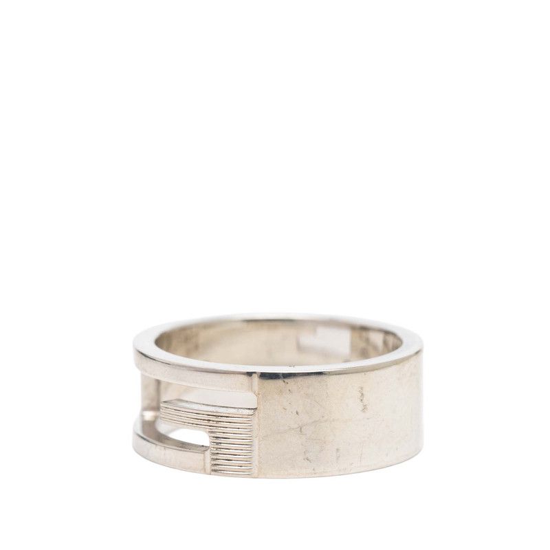 Gucci Branded G Ring #17 Sv925 Silver Ladies Gucci