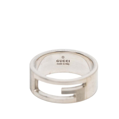 Gucci Branded G Ring #17 Sv925 Silver Ladies Gucci