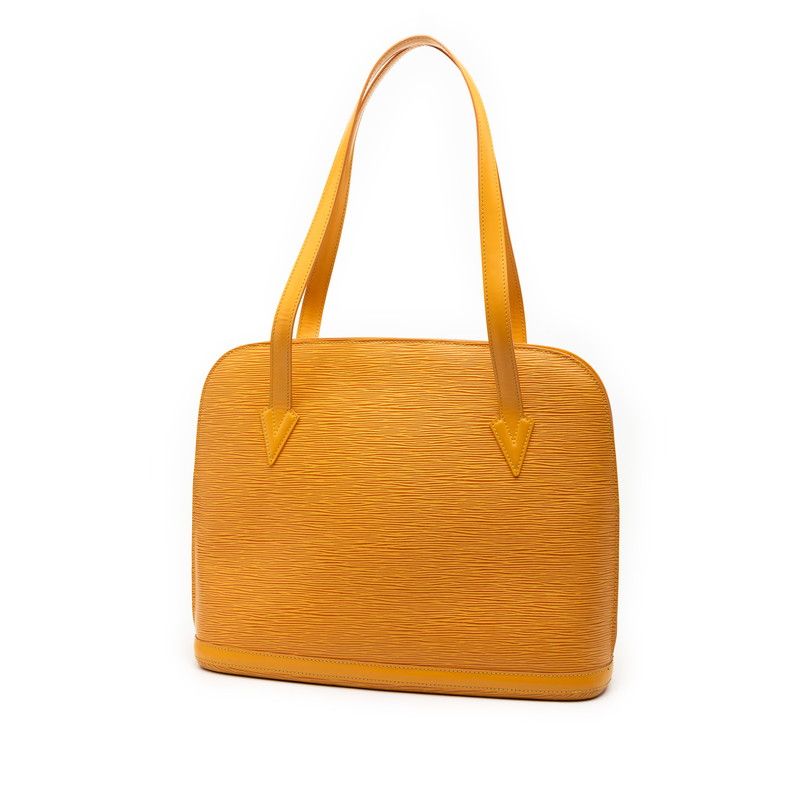 Louis Vuitton Epi Sac Shoulder Bag Tote Bag M52289 Tassili Yellow Leather
