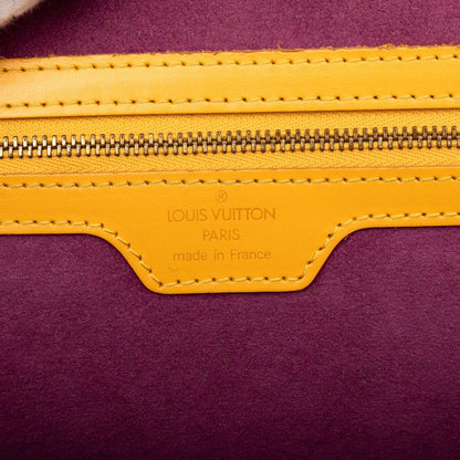 Louis Vuitton Epi Sac Shoulder Bag Tote Bag M52289 Tassili Yellow Leather