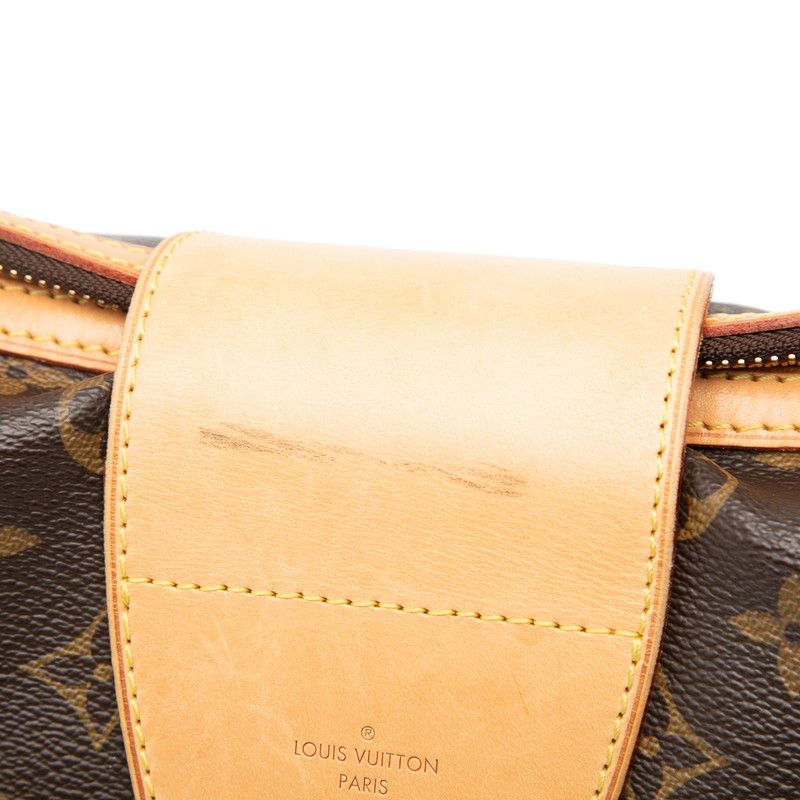 Louis Vuitton Monogram Streza PM Tote Bag Shoulder Bag M51186 Brown PVC Leather