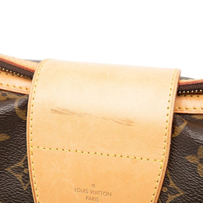 Louis Vuitton Monogram Streza PM Tote Bag Shoulder Bag M51186 Brown PVC Leather