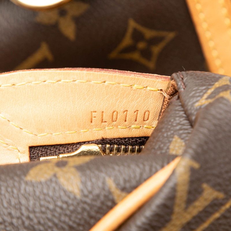 Louis Vuitton Monogram Streza PM Tote Bag Shoulder Bag M51186 Brown PVC Leather