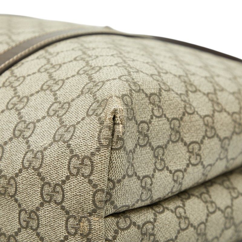 Gucci GG Supreme 223668 Brown Beige PVC Leather Women's Gucci