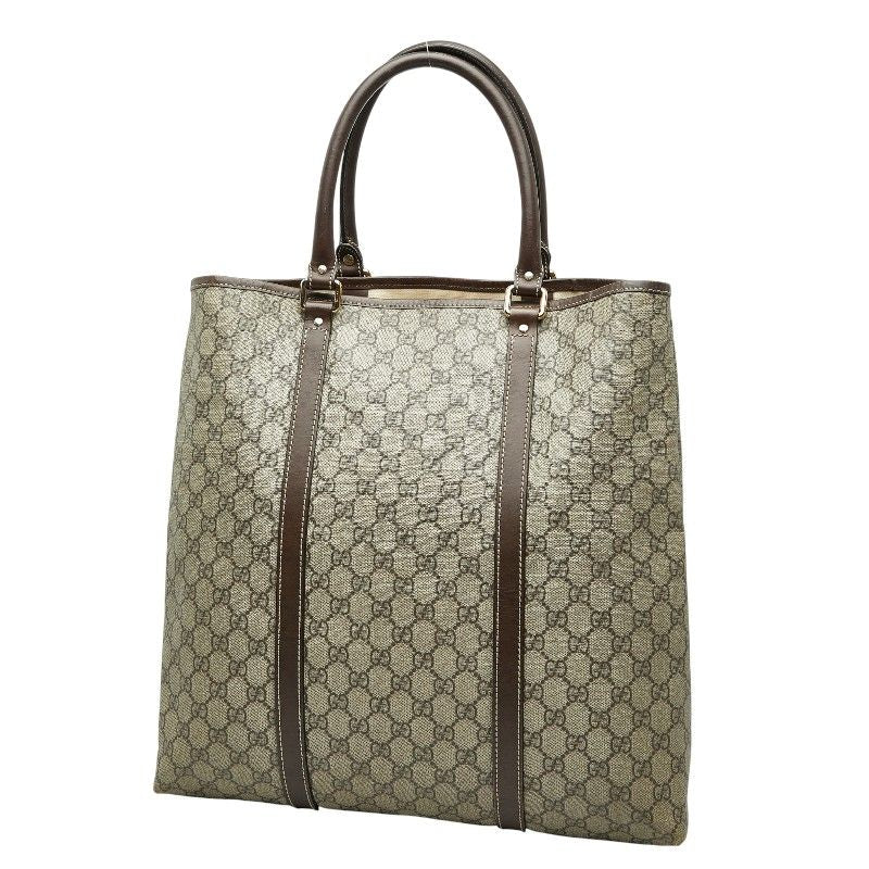 Gucci GG Supreme 223668 Brown Beige PVC Leather Women's Gucci