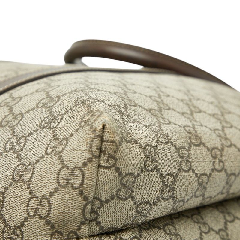 Gucci GG Supreme 223668 Brown Beige PVC Leather Women's Gucci