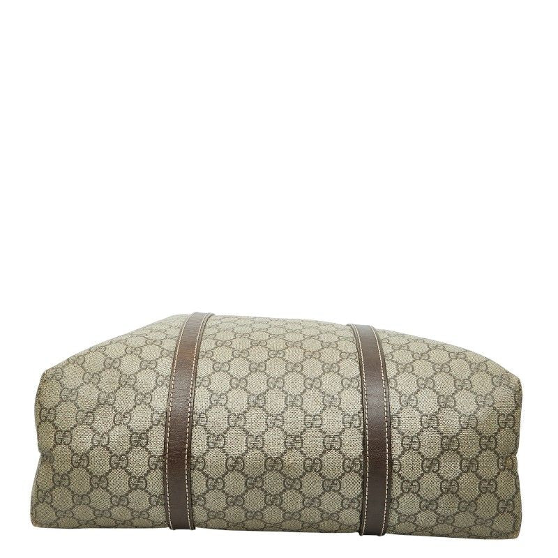 Gucci GG Supreme 223668 Brown Beige PVC Leather Women's Gucci
