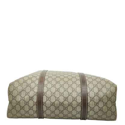 Gucci GG Supreme 223668 Brown Beige PVC Leather Women's Gucci