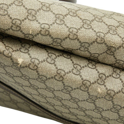 Gucci GG Supreme 223668 Brown Beige PVC Leather Women's Gucci