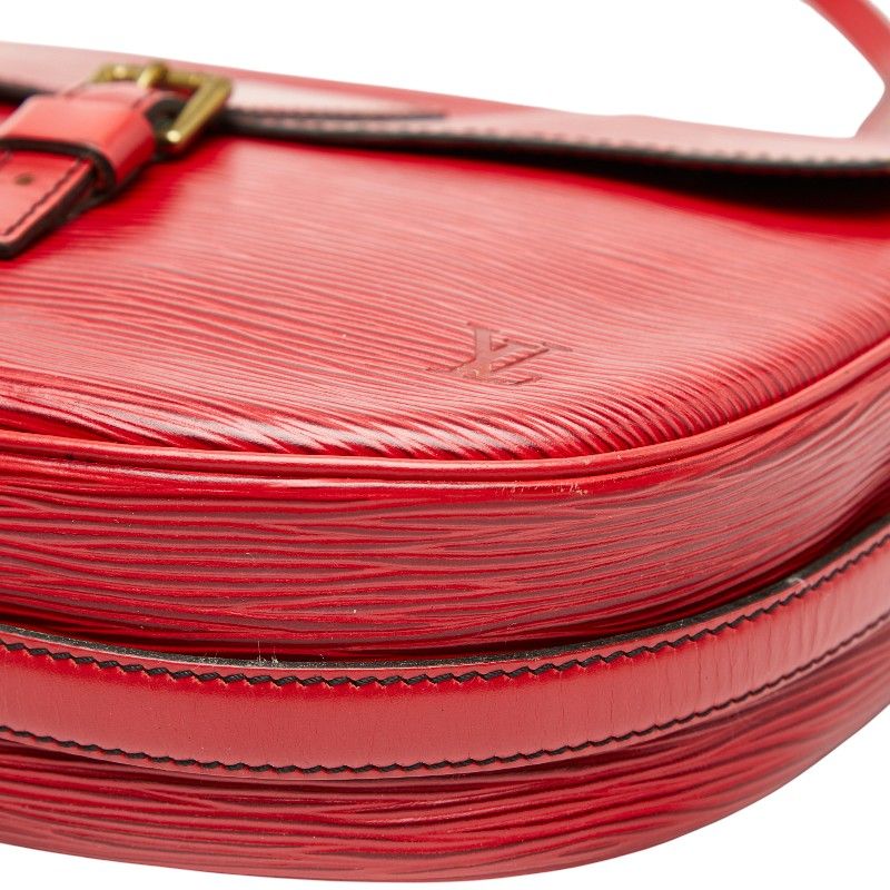 Louis Vuitton Epi Genefeuille Crossbody Shoulder Bag M52157 Castilian Red