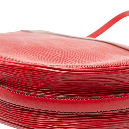 Louis Vuitton Epi Genefeuille Crossbody Shoulder Bag M52157 Castilian Red