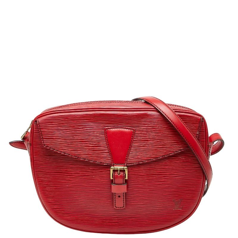 Louis Vuitton Epi Genefeuille Crossbody Shoulder Bag M52157 Castilian Red