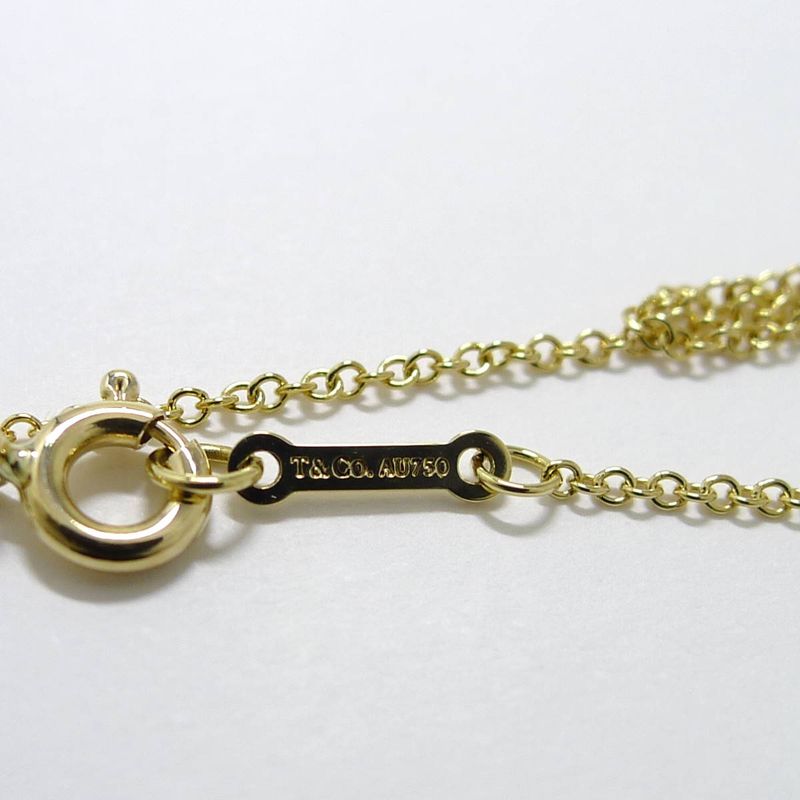 Tiffany & Co Necklace Venice Goldoni 750yg 18k Yellow Gold Yellow Gold Diamond