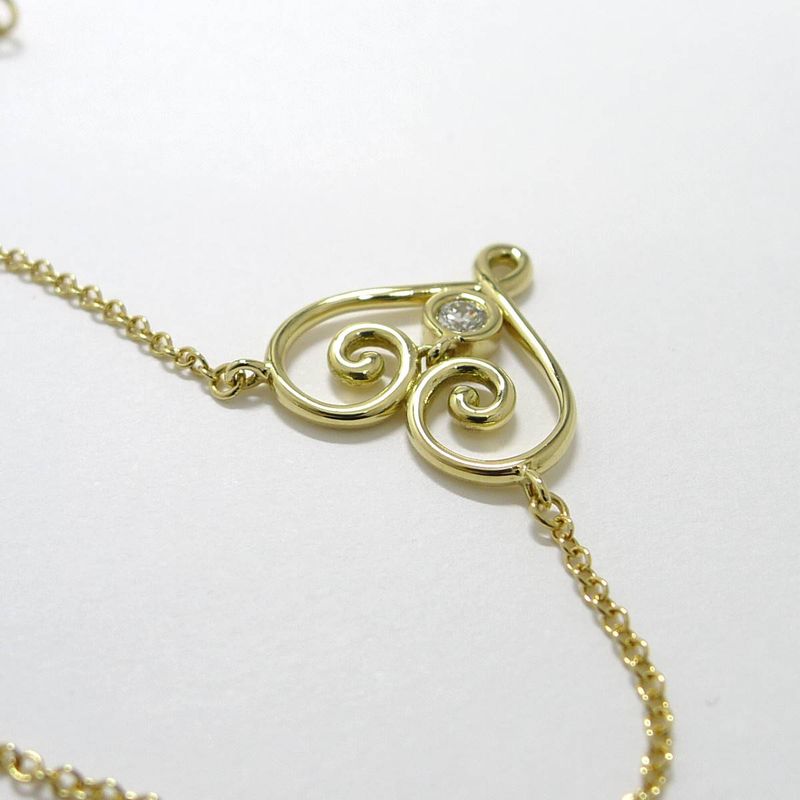 Tiffany & Co Necklace Venice Goldoni 750yg 18k Yellow Gold Yellow Gold Diamond