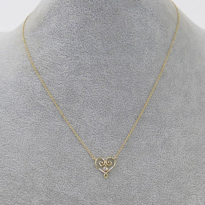 Tiffany & Co Necklace Venice Goldoni 750yg 18k Yellow Gold Yellow Gold Diamond