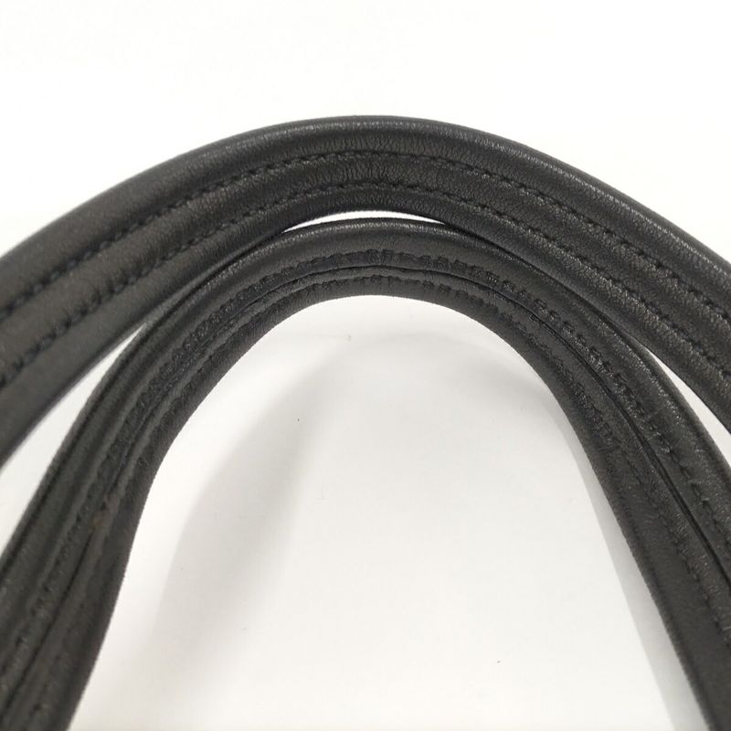 Prada Handbag Canvas Black Br1489