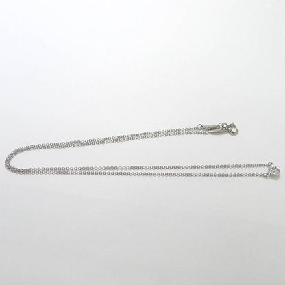 Tiffany & Co Necklace Visor Yard Pt950 Platinum Diamond D0.21ct Approx 2.4g
