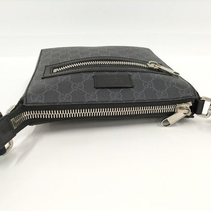 Gucci Small Messenger Shoulder Bag GG Supreme Black 523599