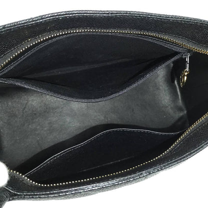Chanel Tote Bag Reprint Tote Caviar Skin Coco Mark Gold Hardware Black