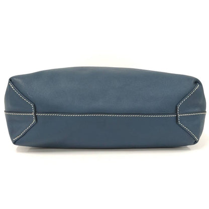 Hermes Double Sense Tote Bag Leather Blue