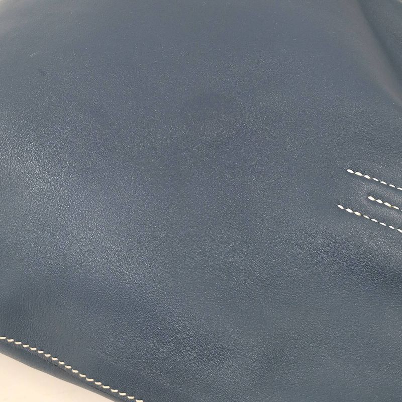 Hermes Double Sense Tote Bag Leather Blue