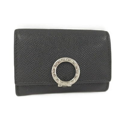 Bvlgari Bvlgari Bvlgari Coin Case Coin Purse Leather Black 289374