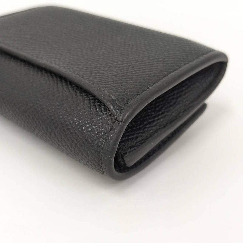 Bvlgari Bvlgari Bvlgari Coin Case Coin Purse Leather Black 289374