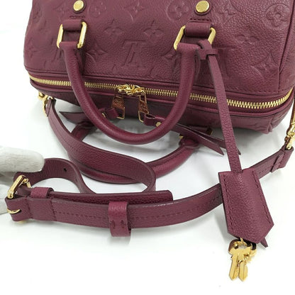 Louis Vuitton Speedy Bandouliere 25 2way Handbag Monogram Empreinte Jaipur