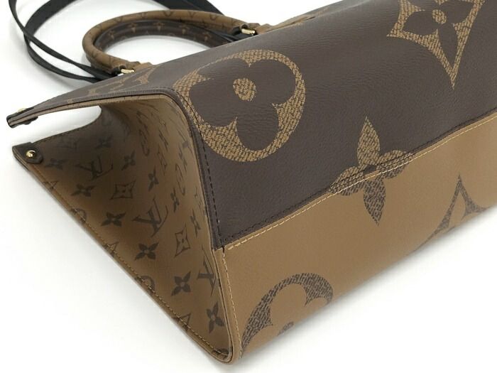 Louis Vuitton Tote Bag on the Go MM Monogram Giant Reverse M45321