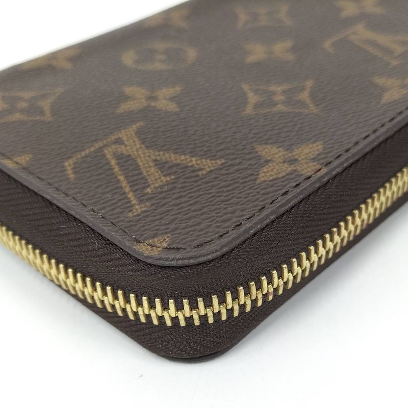 Louis Vuitton Zippy Wallet Round Zipper Long Wallet Monogram M41895