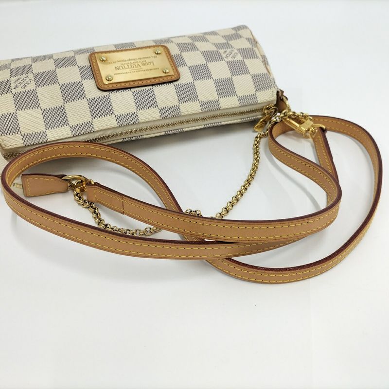 Louis Vuitton Eva 2way Shoulder Bag Damier Azure N55214