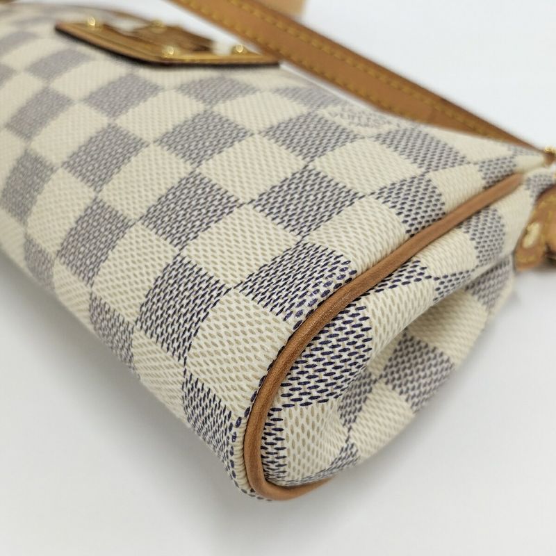 Louis Vuitton Eva 2way Shoulder Bag Damier Azure N55214