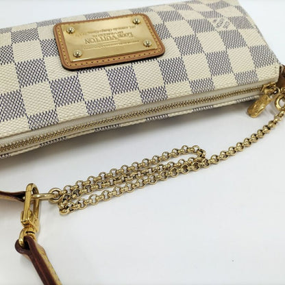 Louis Vuitton Eva 2way Shoulder Bag Damier Azure N55214