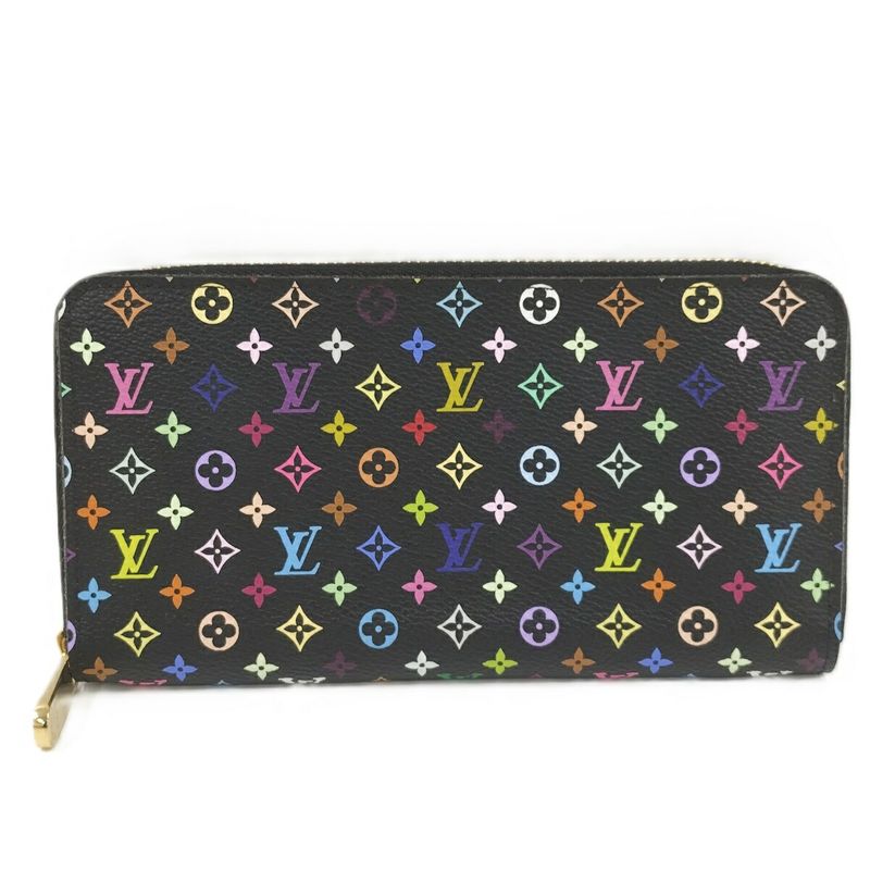 Louis Vuitton Zippy Wallet Round Zipper Long Wallet Monogram Multicolor M60243
