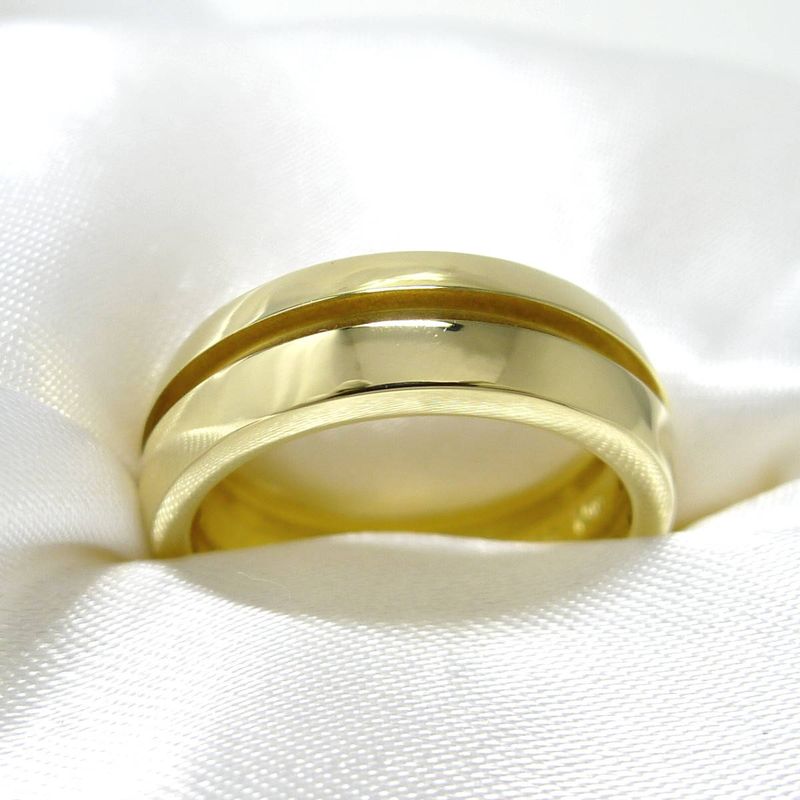 Tiffany & Co Ring Atlas 750yg 18k Yellow Gold Yellow Gold Approx 10 Approx 7.5g