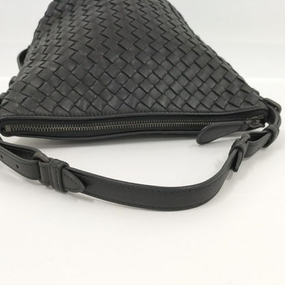 Bottega Veneta Handbag Intrecciato Leather Black