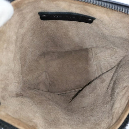 Bottega Veneta Handbag Intrecciato Leather Black